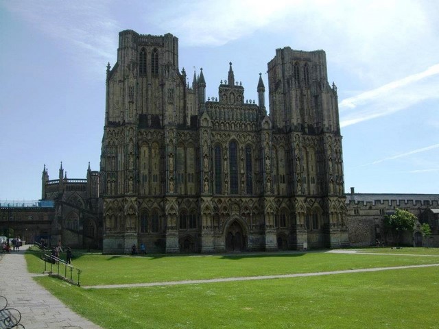 cathédrale de wells circuit randonnée angleterre mendips